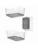 Organizador de Cajones Kinvara W623318 Gris Plástico reciclado 17 x 10,5 x 24,5 cm (12 Unidades)
