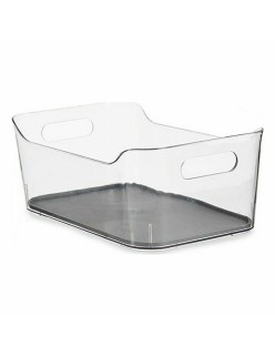 Organizador de Cajones Kinvara W623318 Gris Plástico reciclado 17 x 10,5 x 24,5 cm (12 Unidades)