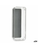 Organizador de Cajones Kinvara W623310 Gris Plástico reciclado 9,3 x 4,5 x 23 cm (24 Unidades)