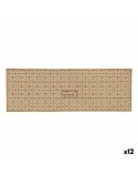 Alfombrilla Kinvara Healthy Food Beige 40 x 120 cm Multiusos (12 Unidades)