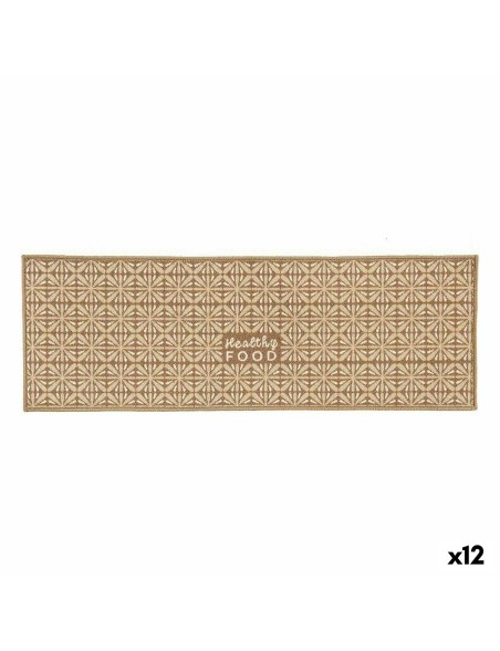 Alfombrilla Kinvara Healthy Food Beige 40 x 120 cm Multiusos (12 Unidades) Alfombrilla Kinvara Healthy Food Beige 40 x 120 cm Multiusos (12 Unidades)