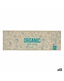 Alfombrilla Kinvara Organic Beige 40 x 120 cm Multiusos (12 Unidades)