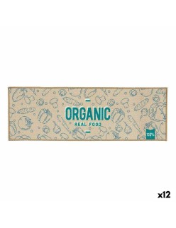 Alfombrilla Kinvara Organic Beige 40 x 120 cm Multiusos (12 Unidades)