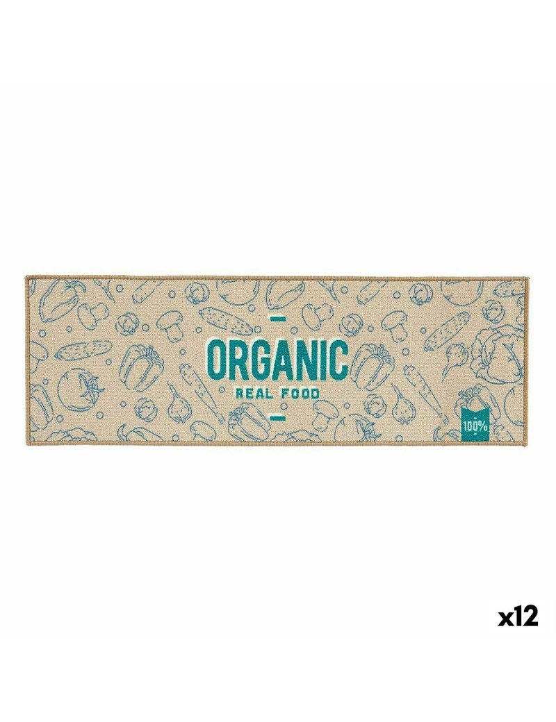 Alfombrilla Kinvara Organic Beige 40 x 120 cm Multiusos (12 Unidades)