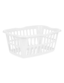Cesto Kipit 8067-W Branco Polipropileno 50 L 58 x 24 x 42 cm (12 Unidades)