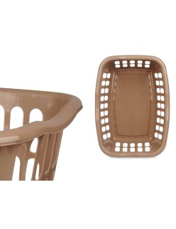 Cesto Kipit 8067-T Taupé Polipropileno 50 L 58 x 24 x 42 cm (12 Unidades)
