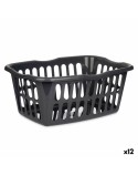 Cesto Kipit 8067-A Antracita Polipropileno 50 L 58 x 24 x 42 cm (12 Unidades)