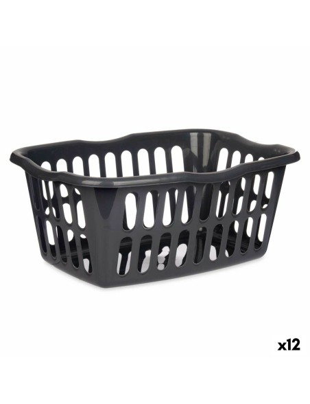 Cesto Kipit 8067-A Antracita Polipropileno 50 L 58 x 24 x 42 cm (12 Unidades)