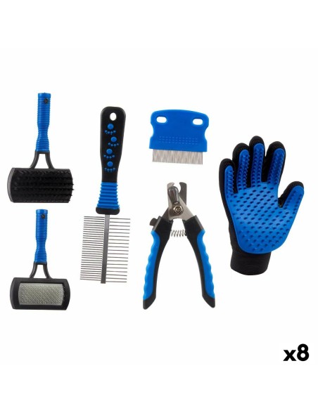 Hygiene-Set Haustiere Blau (8 Stück)