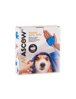 Luva de Banho para Animais de Estimação Azul (6 Unidades)