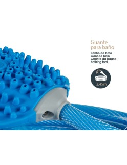 Haustier-Badehandschuh Blau (6 Stück)