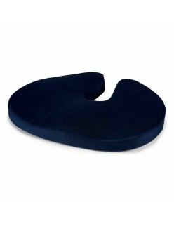 Cojín con Relleno Función memoria Asiento Azul 36 x 5 x 47 cm (6 Unidades)