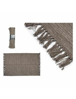 Alfombra Marrón 120 x 80 x 1 cm (2 Unidades)