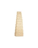 Jeu de Caisses de Rangement Empilables Pincello 130 Naturel Carton Rayures (2 Unités)