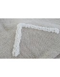 Manta DKD Home Decor Blanco Verde Beige 130 x 170 x 0,5 cm (2 Unidades)