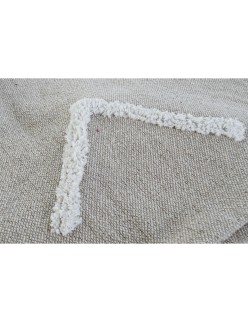 Manta DKD Home Decor Blanco Verde Beige 130 x 170 x 0,5 cm (2 Unidades)