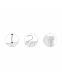 Sacchetti sottovuoto Kipit 58097 Trasparente Polietilene Plastica 70 x 105 cm (12 Unità)