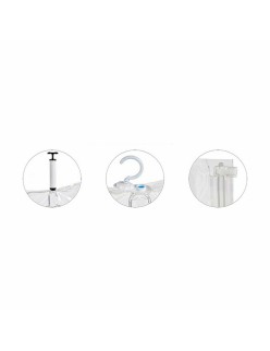 Sacchetti sottovuoto Kipit 58097 Trasparente Polietilene Plastica 70 x 105 cm (12 Unità)