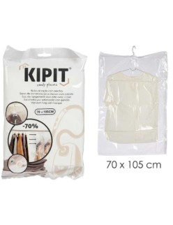 Sacchetti sottovuoto Kipit 58097 Trasparente Polietilene Plastica 70 x 105 cm (12 Unità)