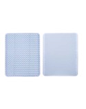 Katzenklo-Matte Blau 50 x 40 x 1,5 cm (12 Stück)
