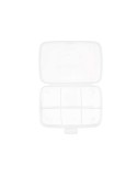 Scatola con scomparti Kinvara 02 1178 Trasparente Plastica 21,5 x 8 x 14,6 cm (12 Unità)