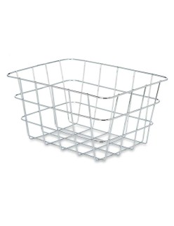 Cestino Multiuso Kinvara W5759K-S CHROME Argentato Metallo 24 x 12,5 x 18,5 cm Rettangolare (6 Unità)