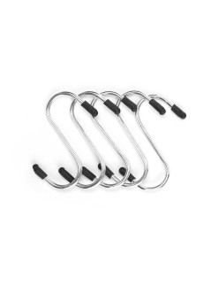 Gancio per appenderla Kinvara 375 Argentato Metallo 7 cm Set (12 Unità)