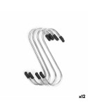 Gancho para colgar Kinvara 374 Plateado Metal Set (12 Unidades)