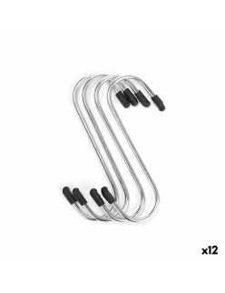 Gancio per appenderla Kinvara 374 Argentato Metallo Set (12 Unità)
