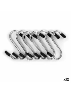 Gancio per appenderla Kinvara 376 Argentato Metallo 4,7 cm Set (12 Unità)