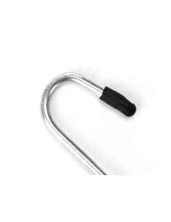 Hook for hanging up Kinvara 376 Silver Metal 4,7 cm Set (12 Units)