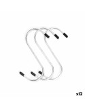 Gancio per appenderla Kinvara 373 Argentato Metallo 12 cm Set (12 Unità)
