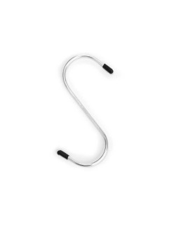 Hook for hanging up Kinvara 373 Silver Metal 12 cm Set (12 Units)