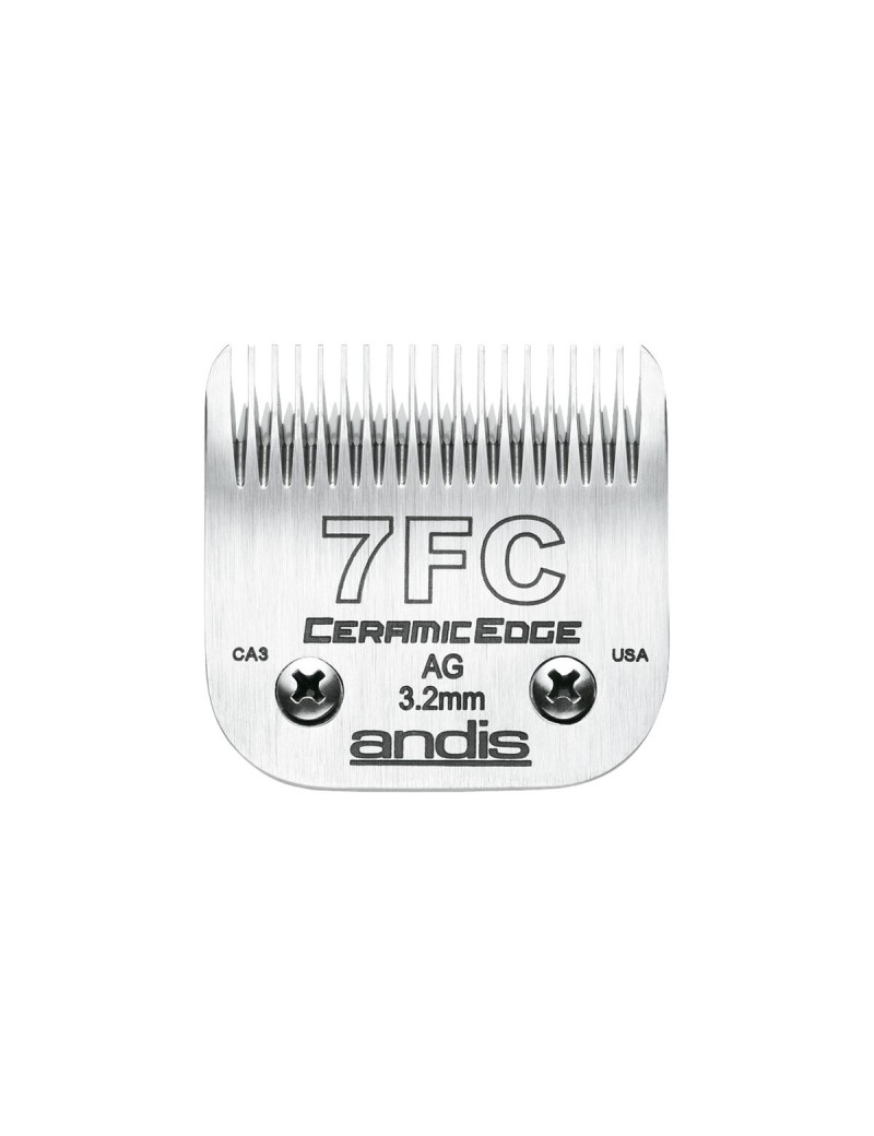 Lame per Rasoio da Barba Andis S-7F Acciaio Cromato 3,2 mm