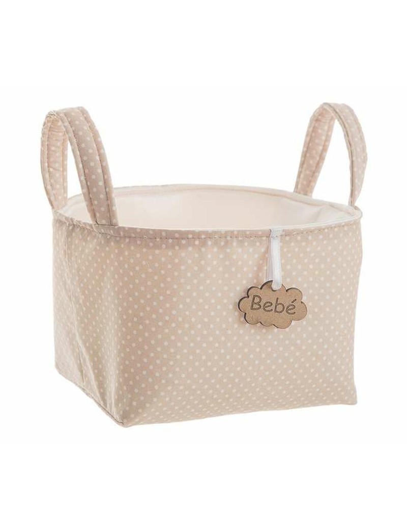 Basket Brown With handles 17 x 13,5 x 20 cm