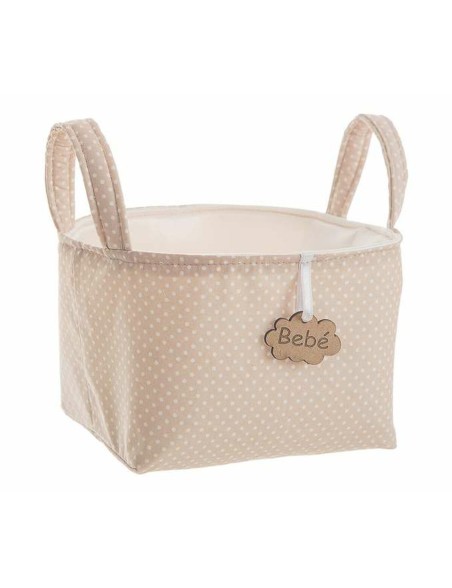 Basket Brown With handles 17 x 13,5 x 20 cm
