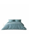 Housse de Couette Naturals LINO BLANCO Vert 143 x 200 cm