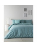Housse de Couette Naturals LINO BLANCO Vert 143 x 200 cm