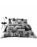 Copripiumino Naturals DOWNTOWN Osimano 3 Pezzi 260 x 220 cm