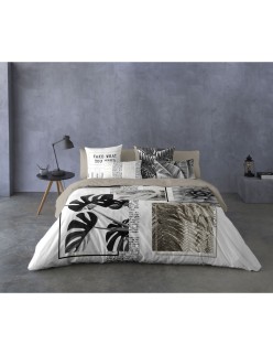 Copripiumino Naturals MONE Ala francese 2 Pezzi 220 x 220 cm
