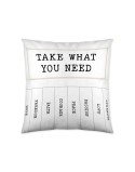 Housse de coussin Naturals MONE 1 Pièce 50 x 50 cm