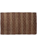 Alfombra Home ESPRIT Marrón Rombos 160 x 230 x 1 cm