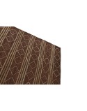 Alfombra Home ESPRIT Marrón Rombos 160 x 230 x 1 cm