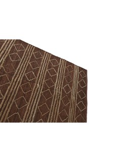 Alfombra Home ESPRIT Marrón Rombos 160 x 230 x 1 cm