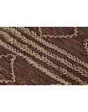Alfombra Home ESPRIT Marrón Rombos 160 x 230 x 1 cm