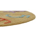 Tapis Home ESPRIT Vert Rose Moutarde Enfant 100 x 100 x 1 cm