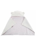 Manta para Bebé Reversible Con capucha 90 x 66 cm Estrellas