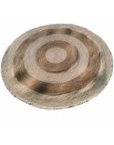 Alfombra DKD Home Decor Beige Natural Boho 200 x 200 x 1 cm