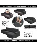 Funda para chaise longue de brazo corto derecho Sofaskins NIAGARA 210 - 340 cm