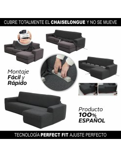 Funda para chaise longue de brazo corto derecho Sofaskins NIAGARA 210 - 340 cm